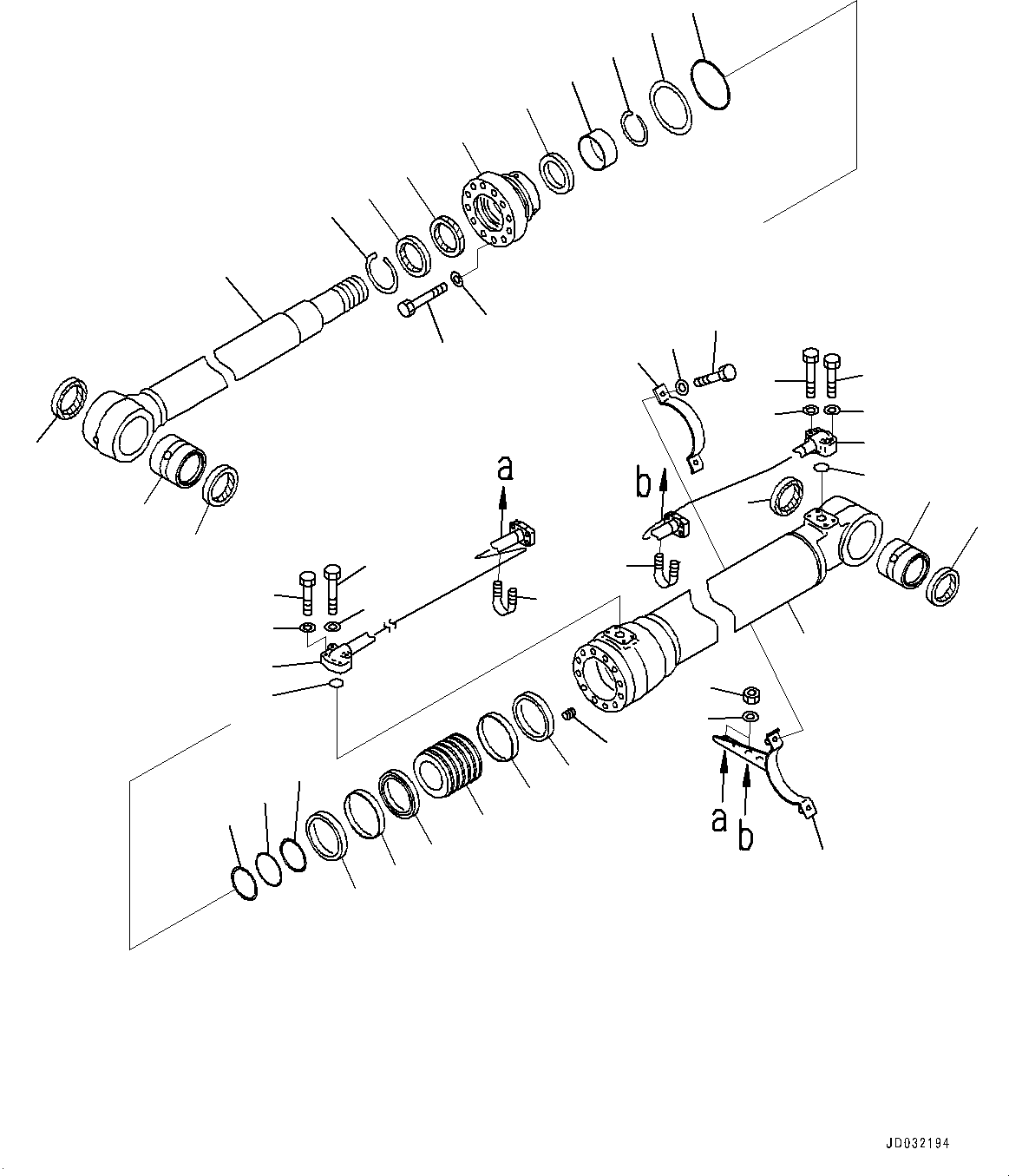 Трубка 707-86-68950 KOMATSU