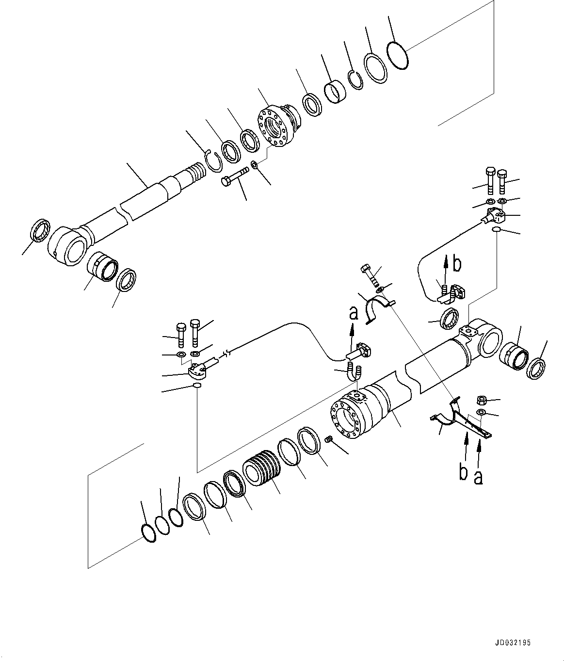 Трубка 707-86-68960 KOMATSU