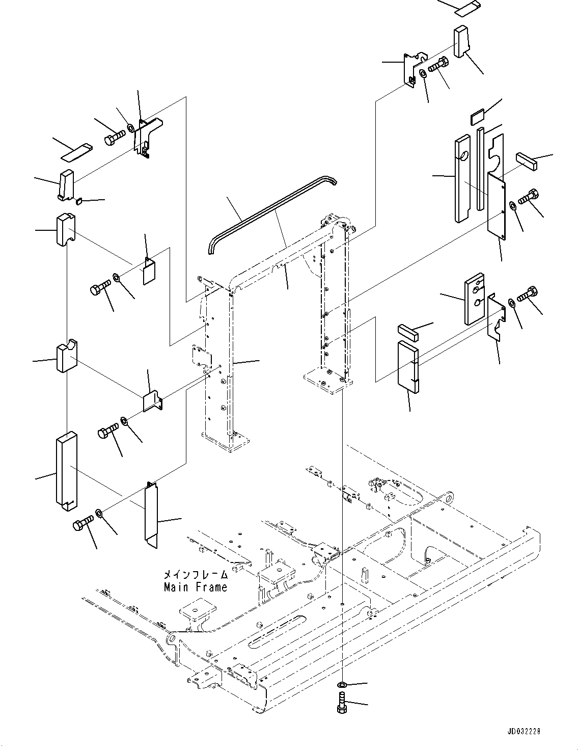 Cover(Cooling System,Aftercooler and Fan Guard,EU Safety Regulation) (8234-03-1160) KOMATSU