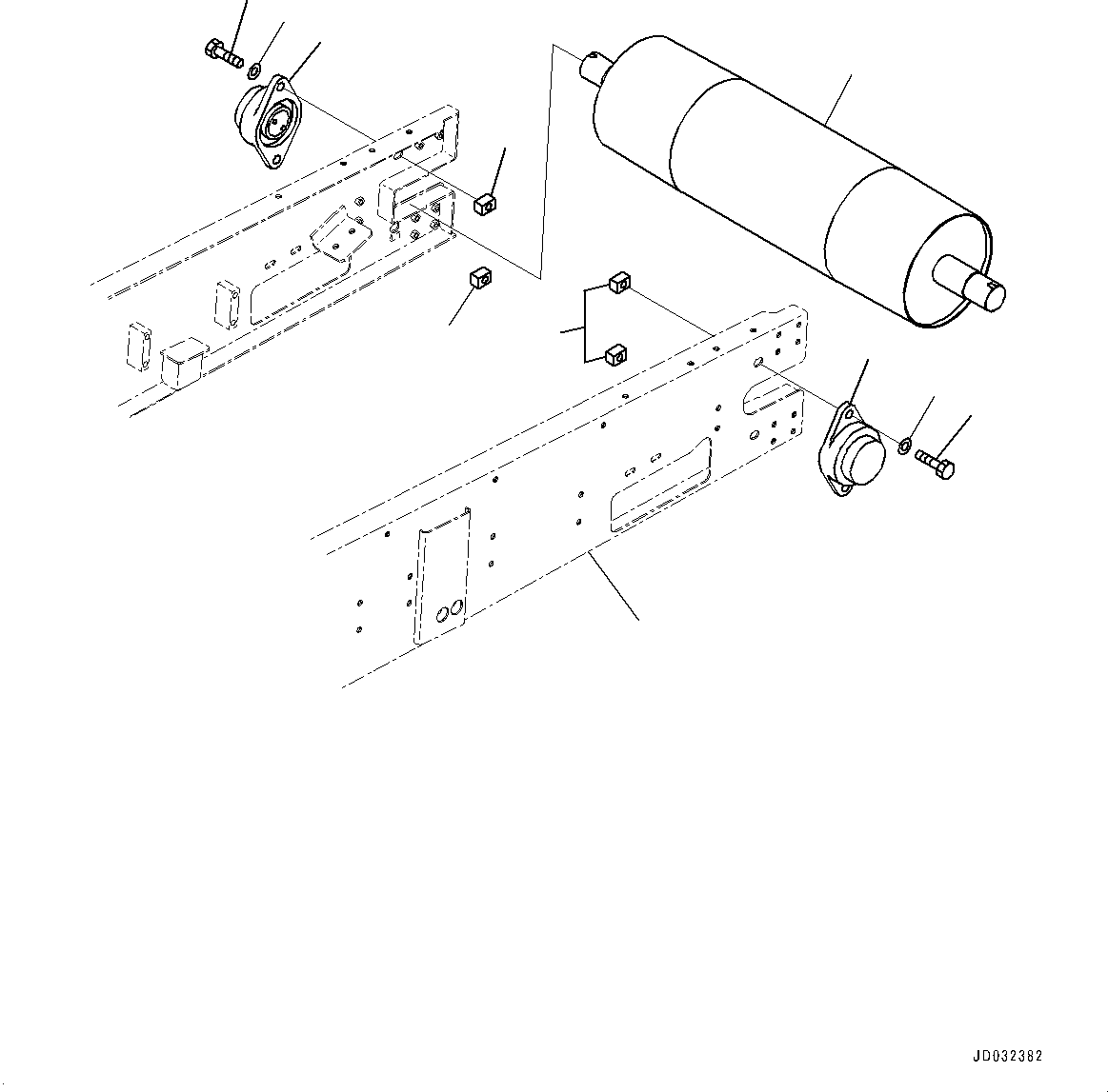 Frame(Conveyor,Frame) (8234-75-1151) KOMATSU