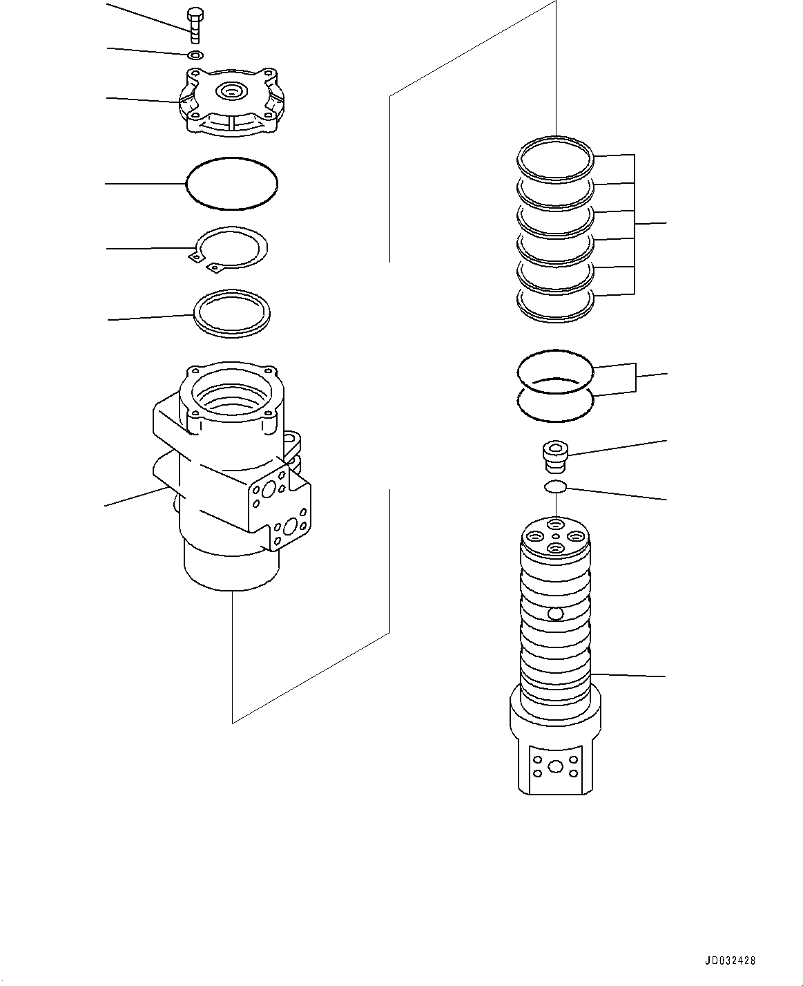 Swivel Joint Assembly 703-09-43201 KOMATSU