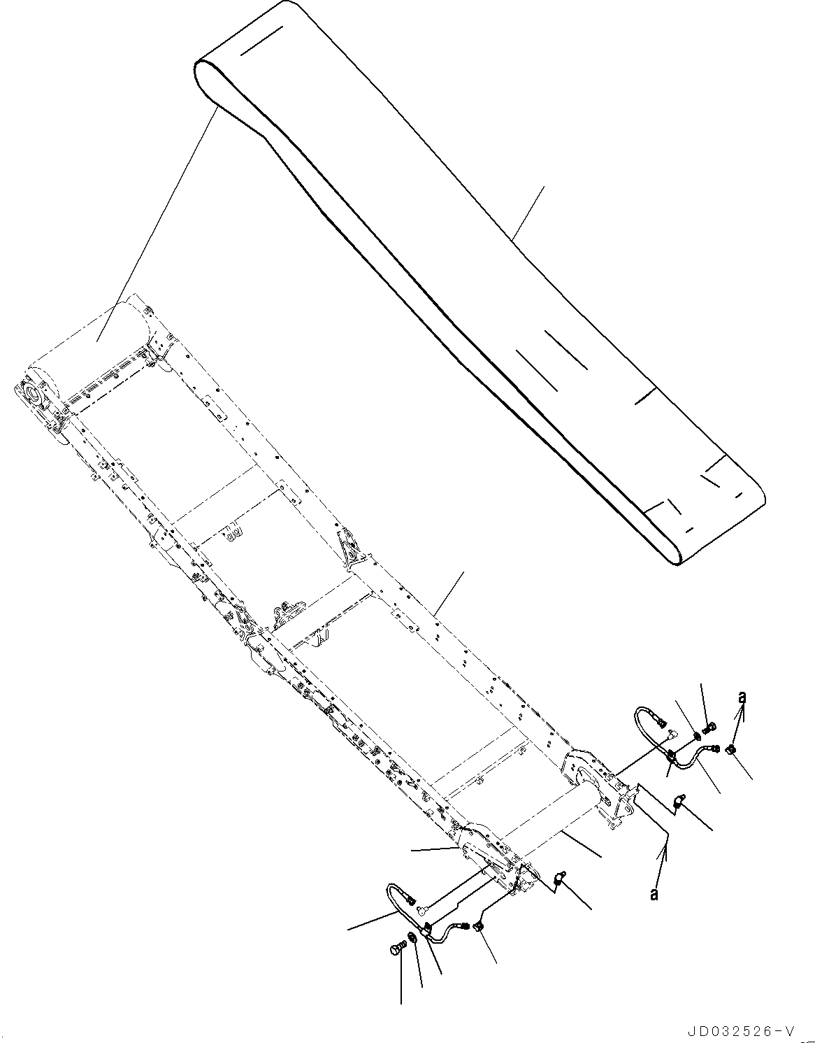 Pulley(Side Conveyor,Tail Pulley) (8206-75-3720) KOMATSU