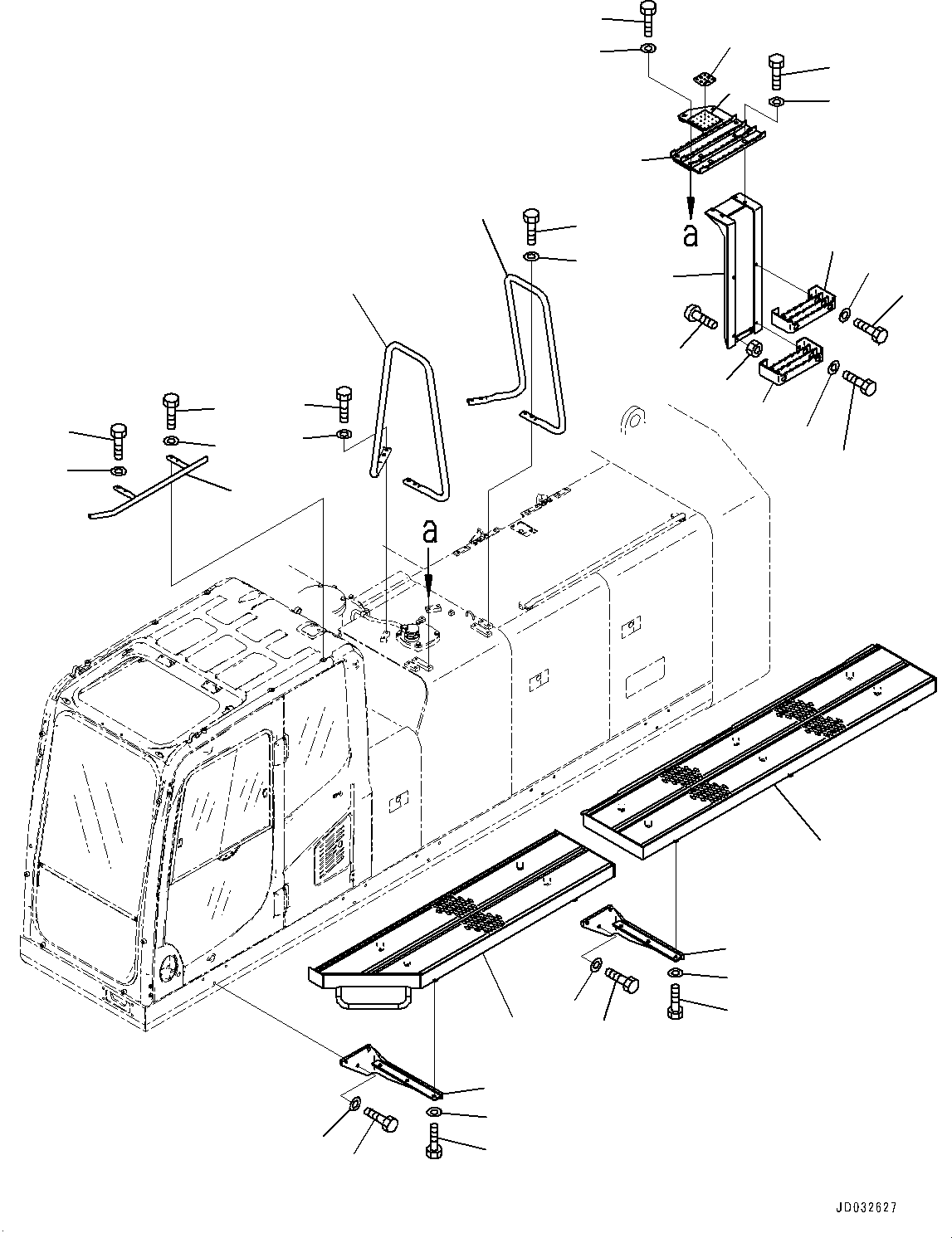 Рукоятка-захват 209-54-45580 KOMATSU