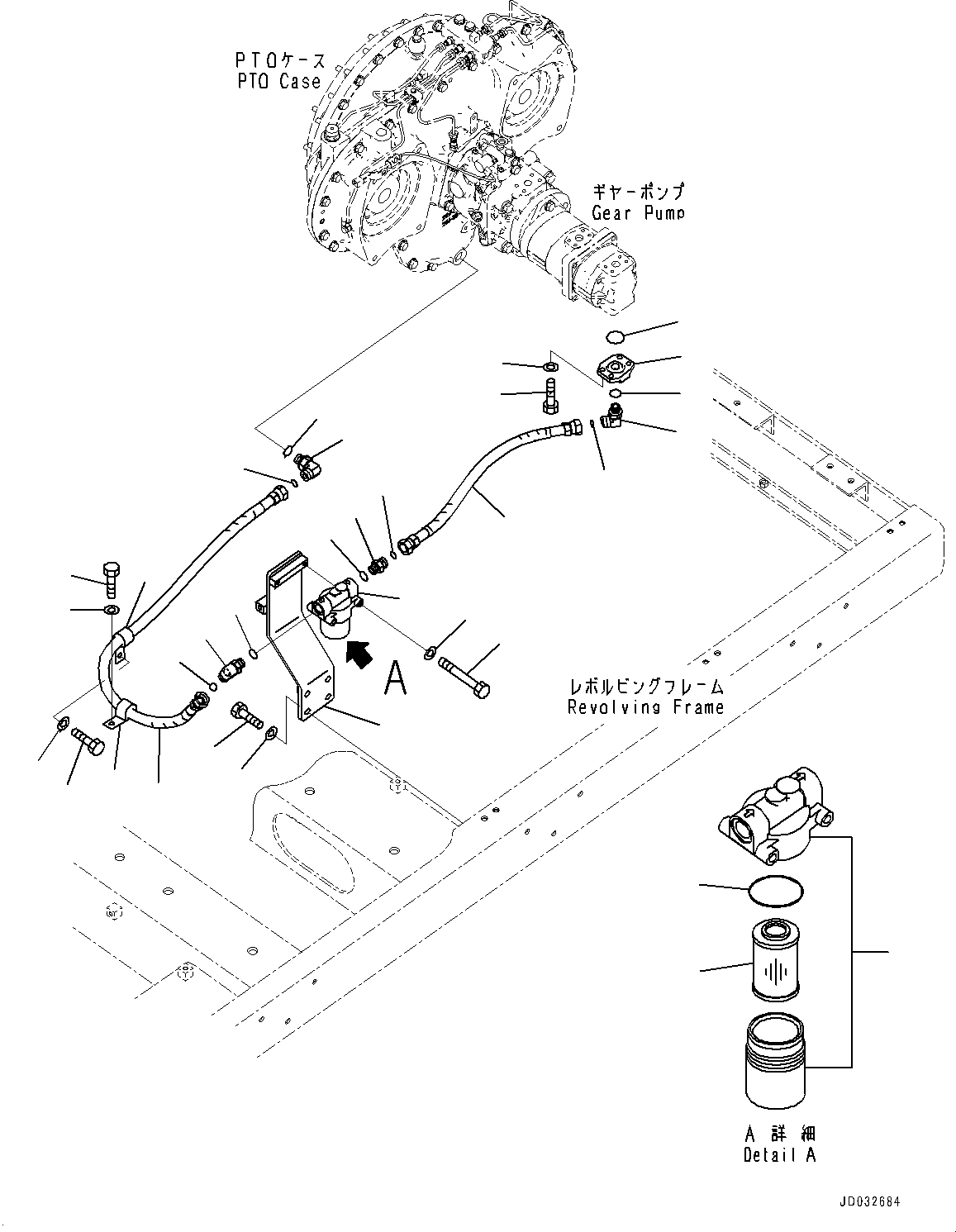 Шланг 02771-005A5 KOMATSU