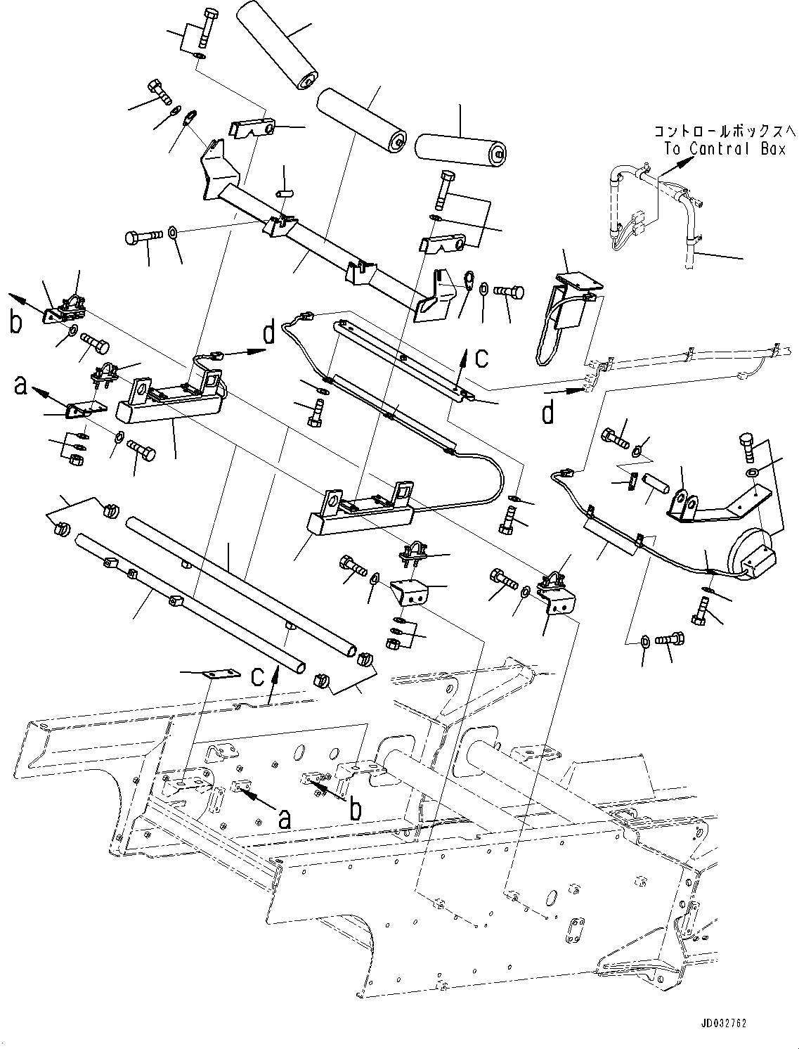 Wiring Harness(Conveyor Belt Scale) (8234-06-2870) KOMATSU