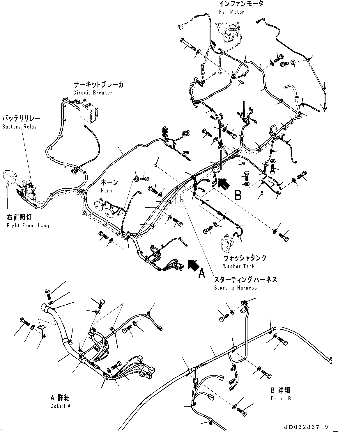 Жгут проводов 21M-06-31910 KOMATSU