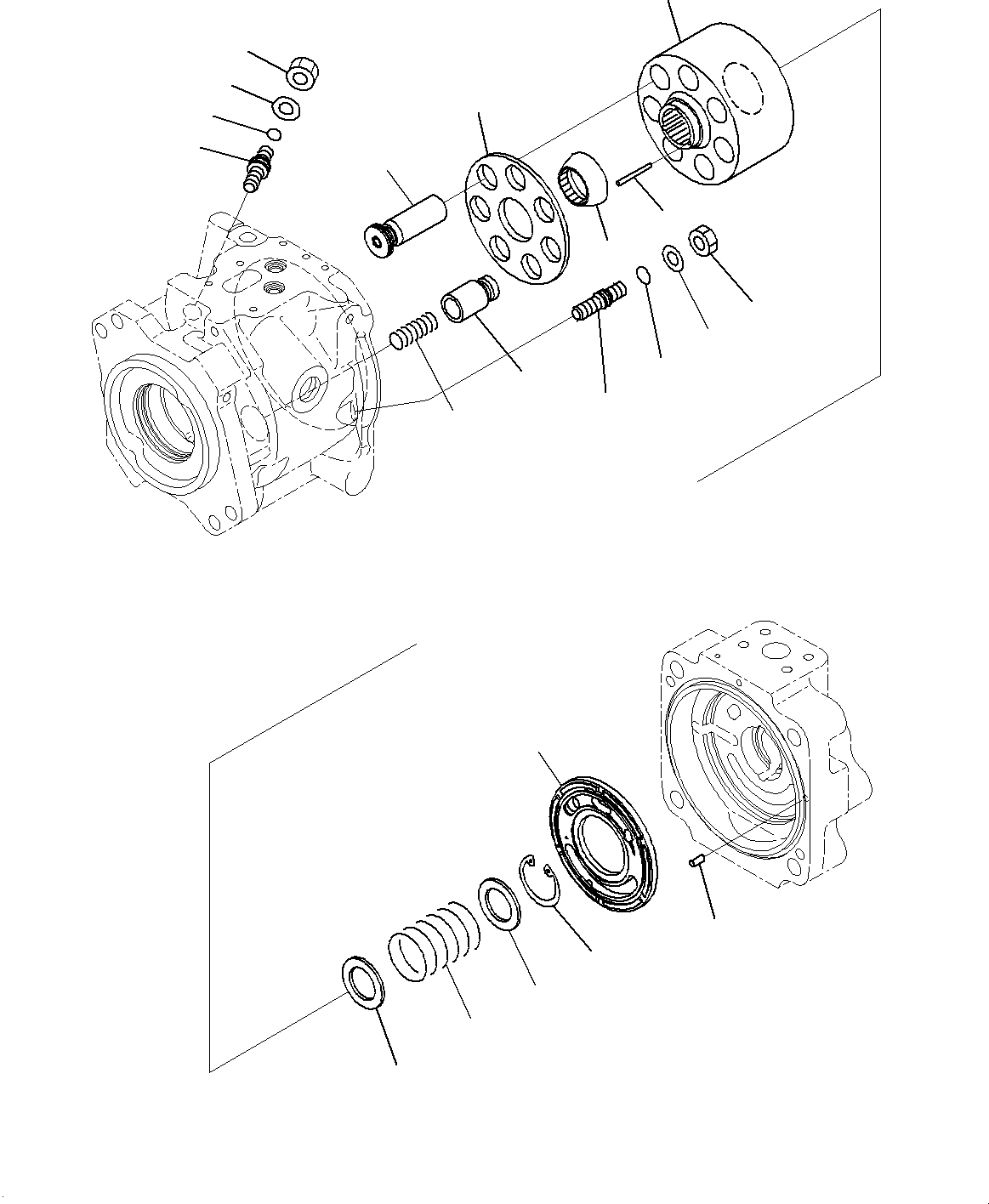 Насос (подузел) 708-1U-01218 KOMATSU