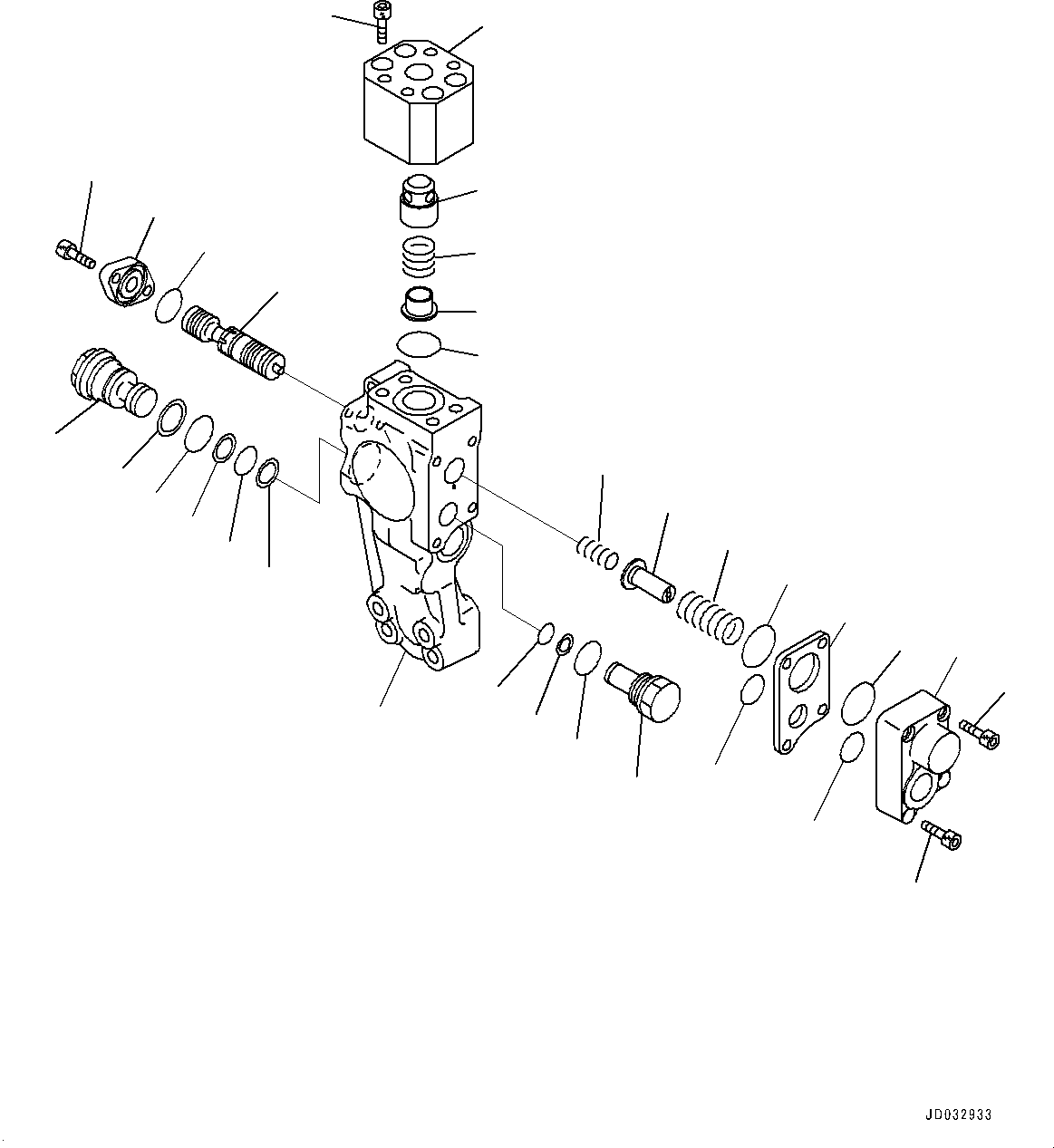 Клапан в сборе 702-21-08780 KOMATSU