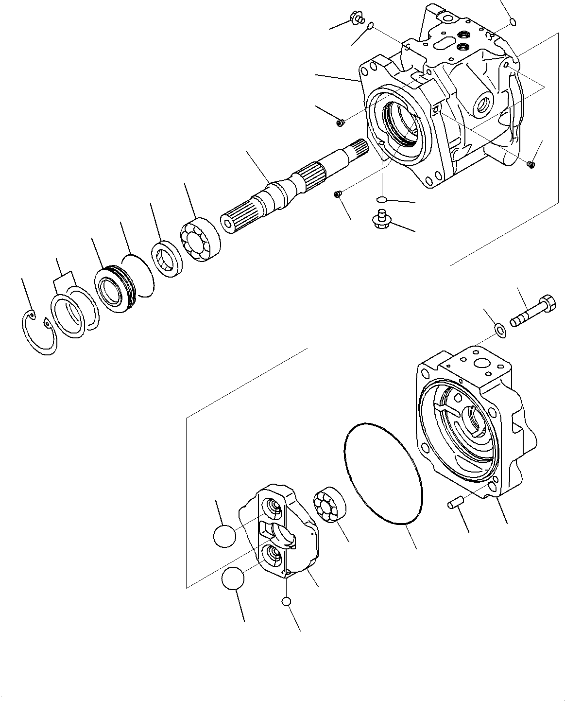 Корпус в сборе (708-1U-04142) KOMATSU