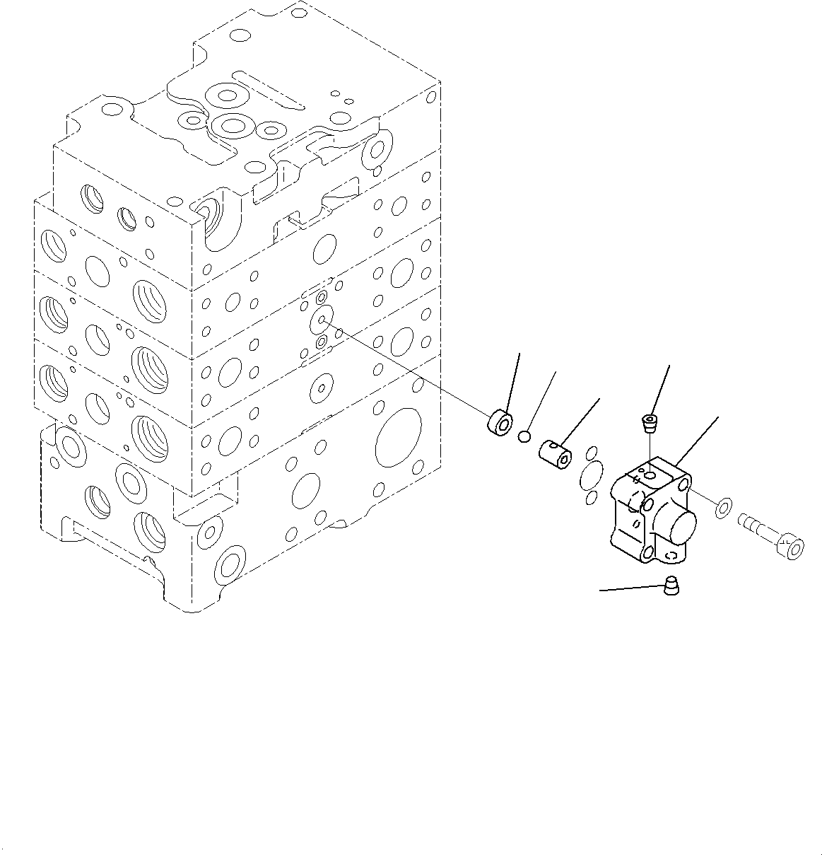 Клапан управления в сборе 723-43-13701 KOMATSU