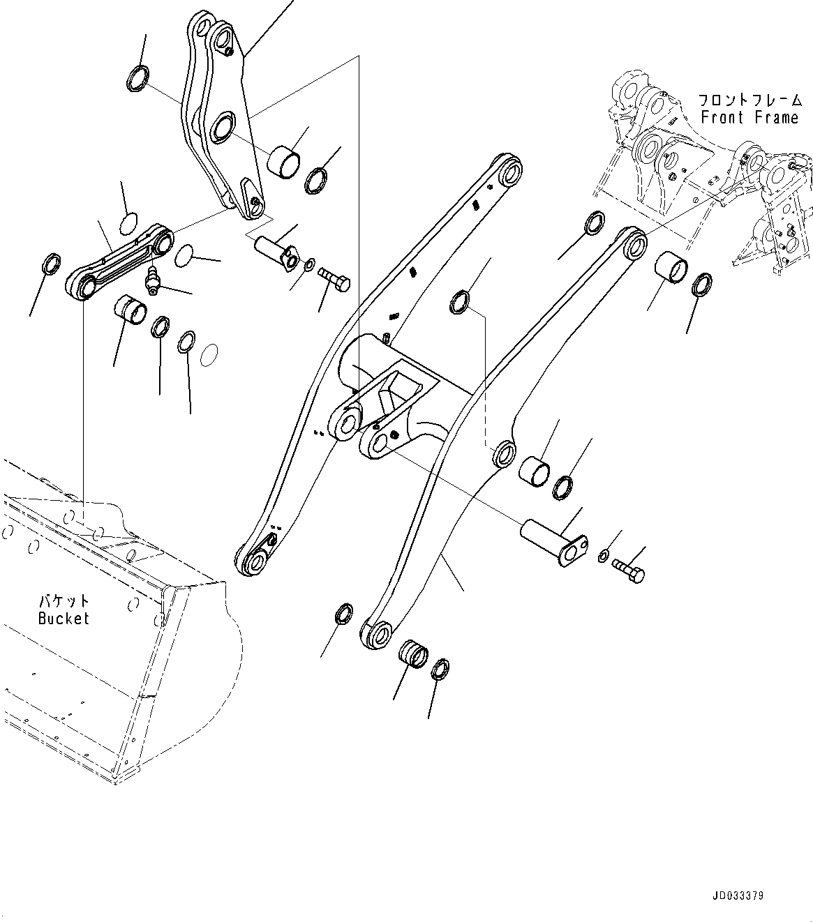 Boom Assembly 421-S95-7700 KOMATSU