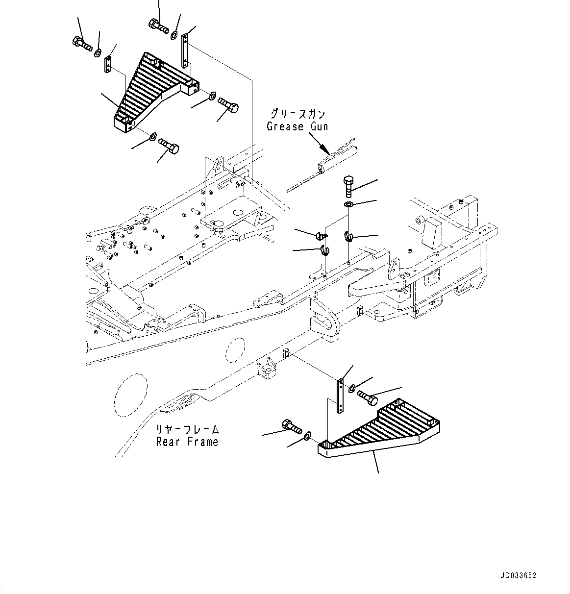 Step, L.H. 427-Z89-6280 KOMATSU