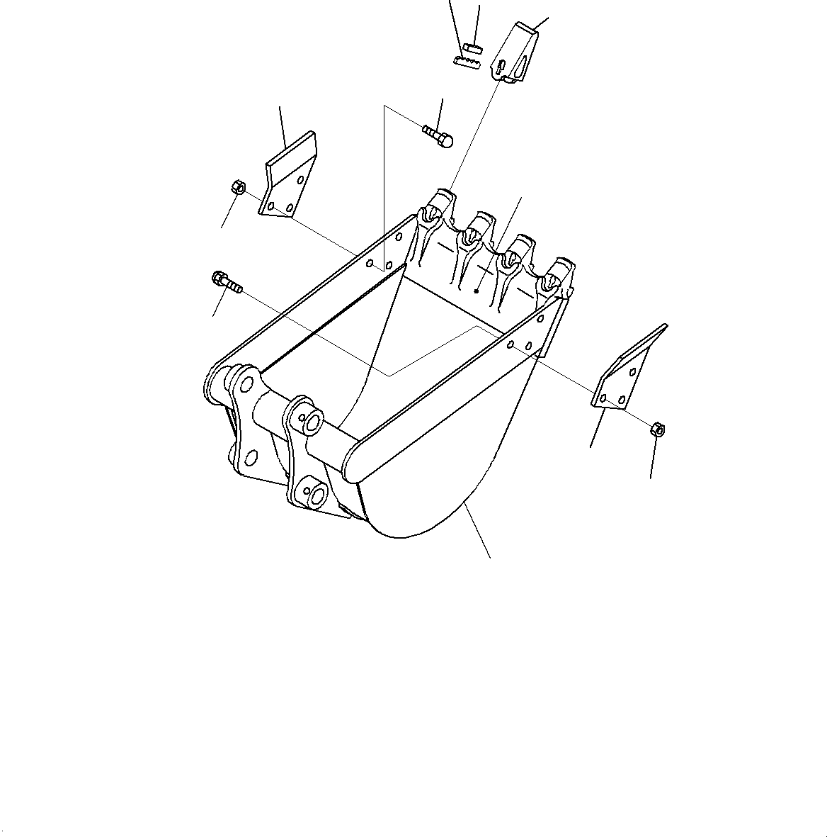 Lip, Welded 22L-70-27922 KOMATSU