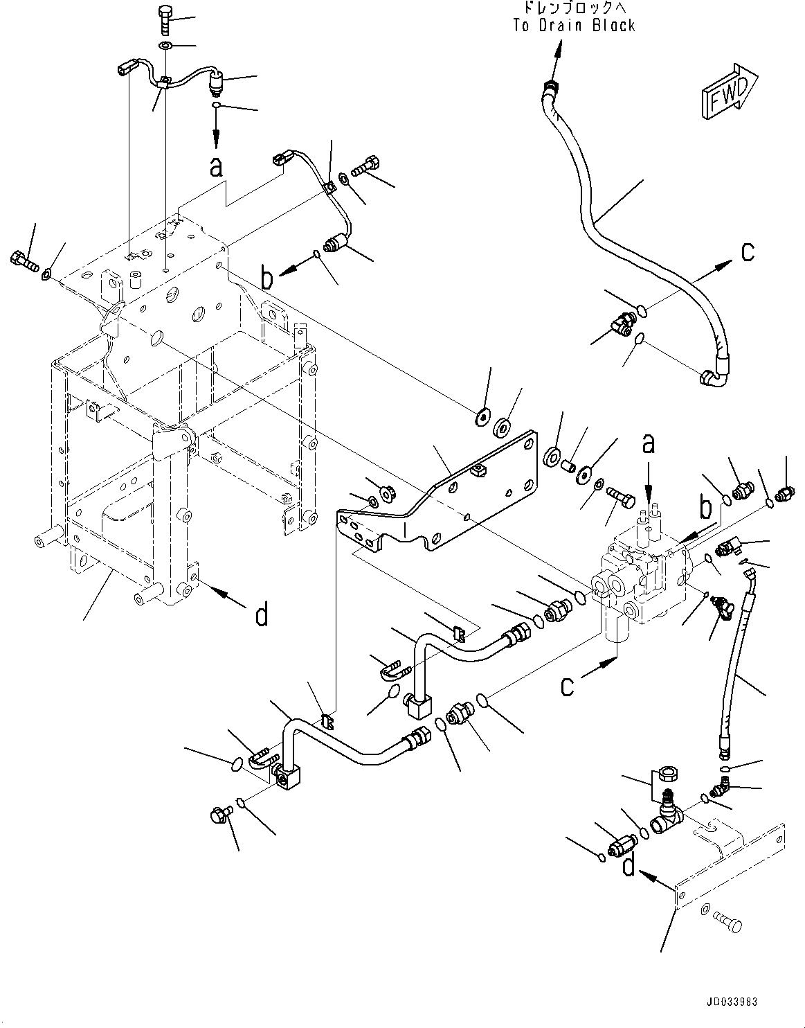 Bracket(Brake Control,Bracket) (421-43-47680) KOMATSU