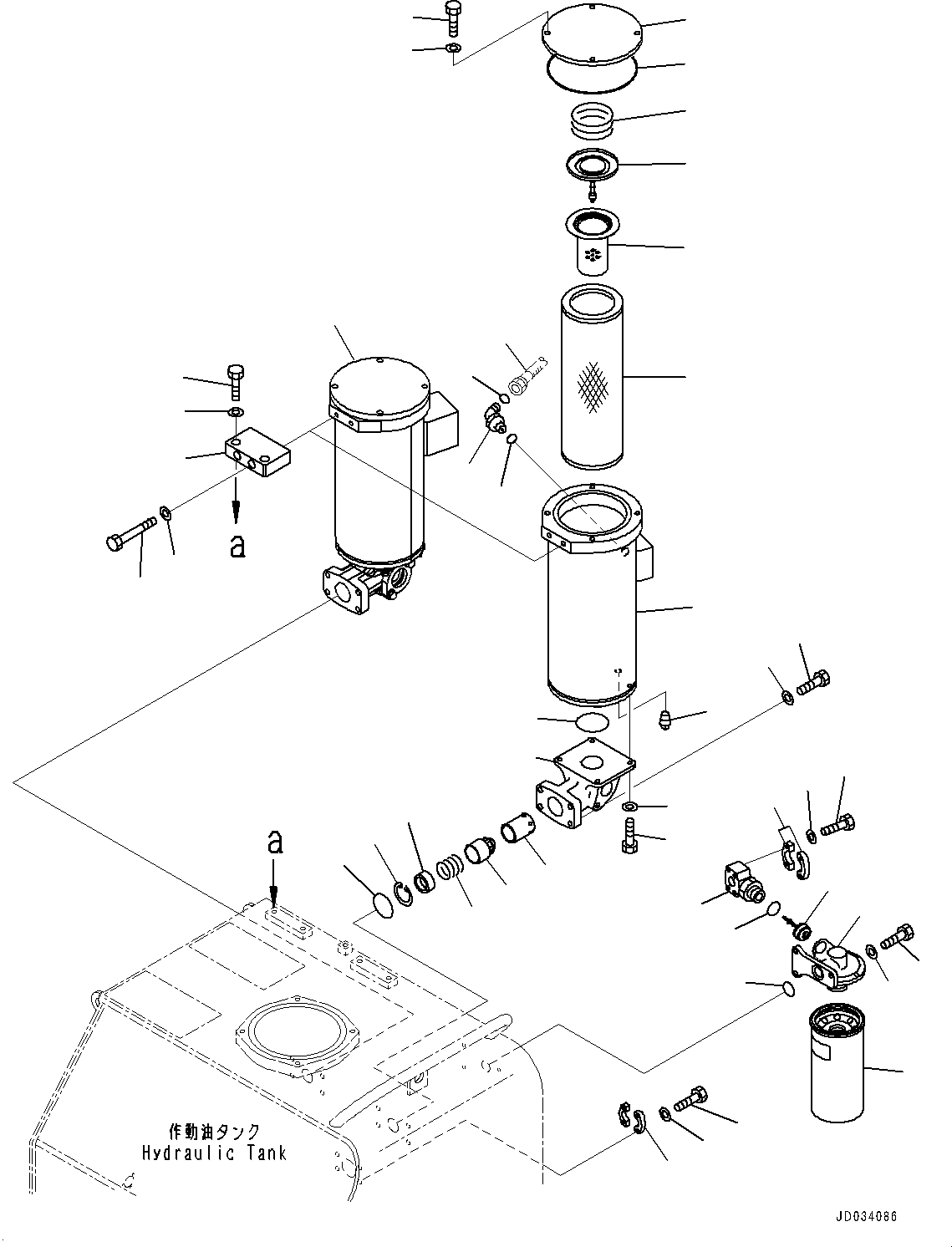Hose(Fan Motor Piping) (209-62-42481) KOMATSU