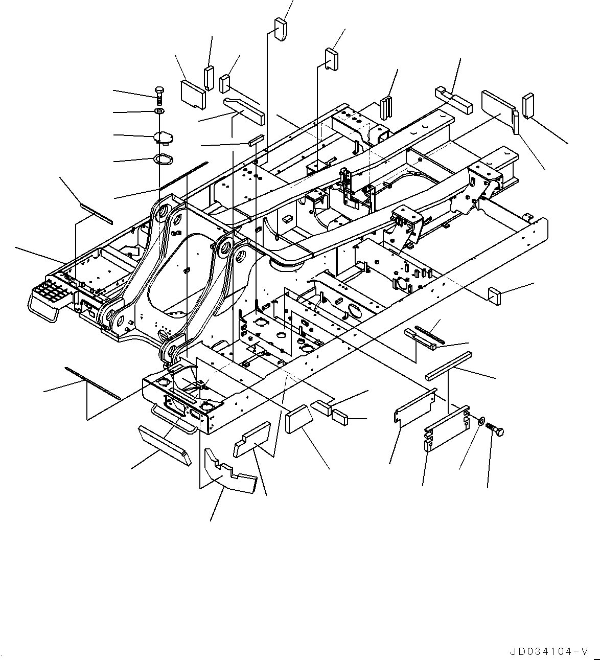 Лист 209-54-45360 KOMATSU