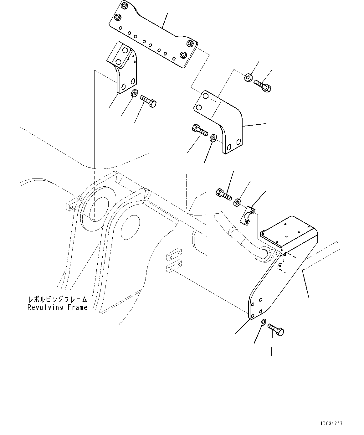 Tube(Quick Return Piping,Hose,Boom and Arm Hydraulic Drift Prevention Valve) (209-62-41831) KOMATSU