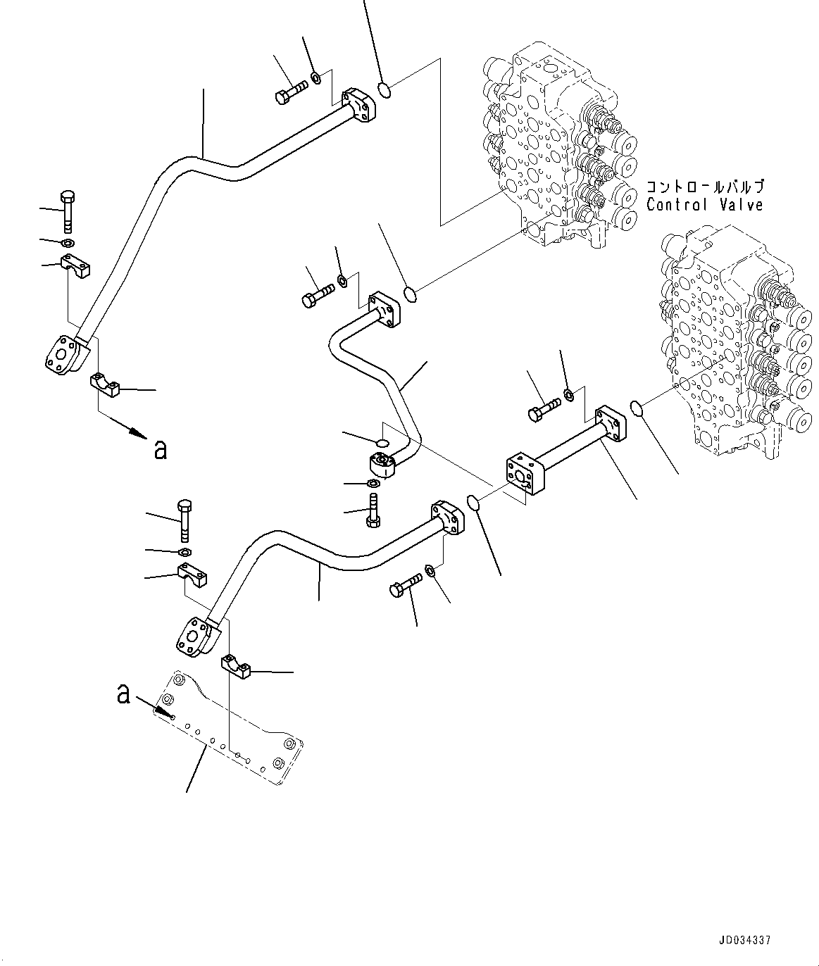 Bracket(Boom Foot Block) (209-62-73491) KOMATSU