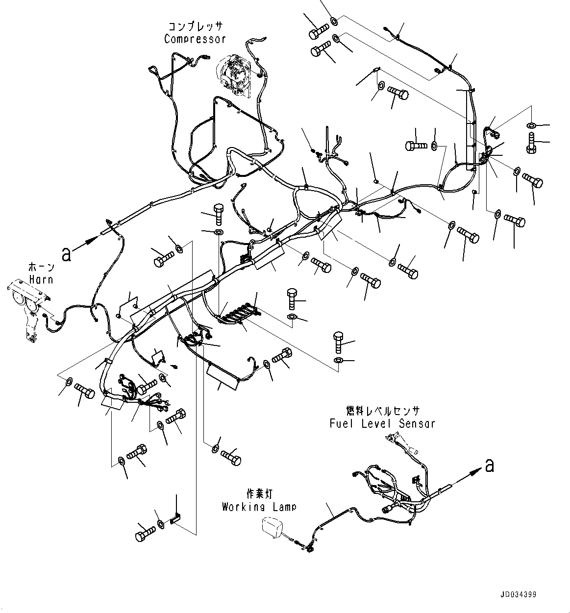 Жгут проводов 209-06-45112 KOMATSU
