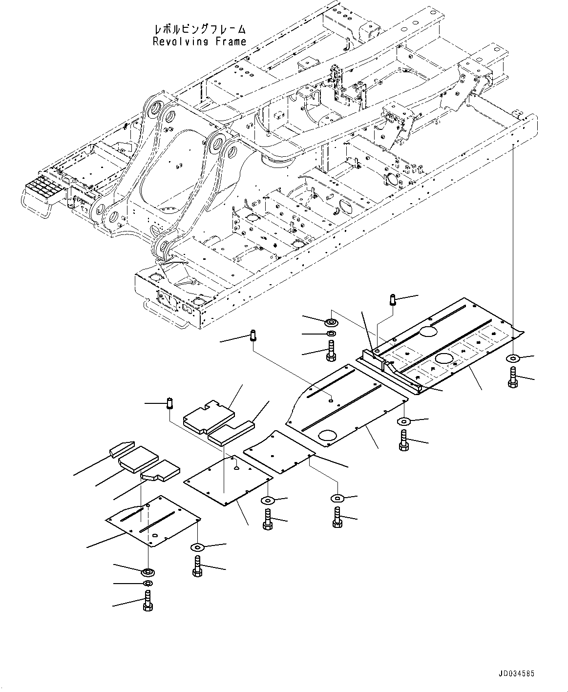 Крышка 209-54-45991 KOMATSU