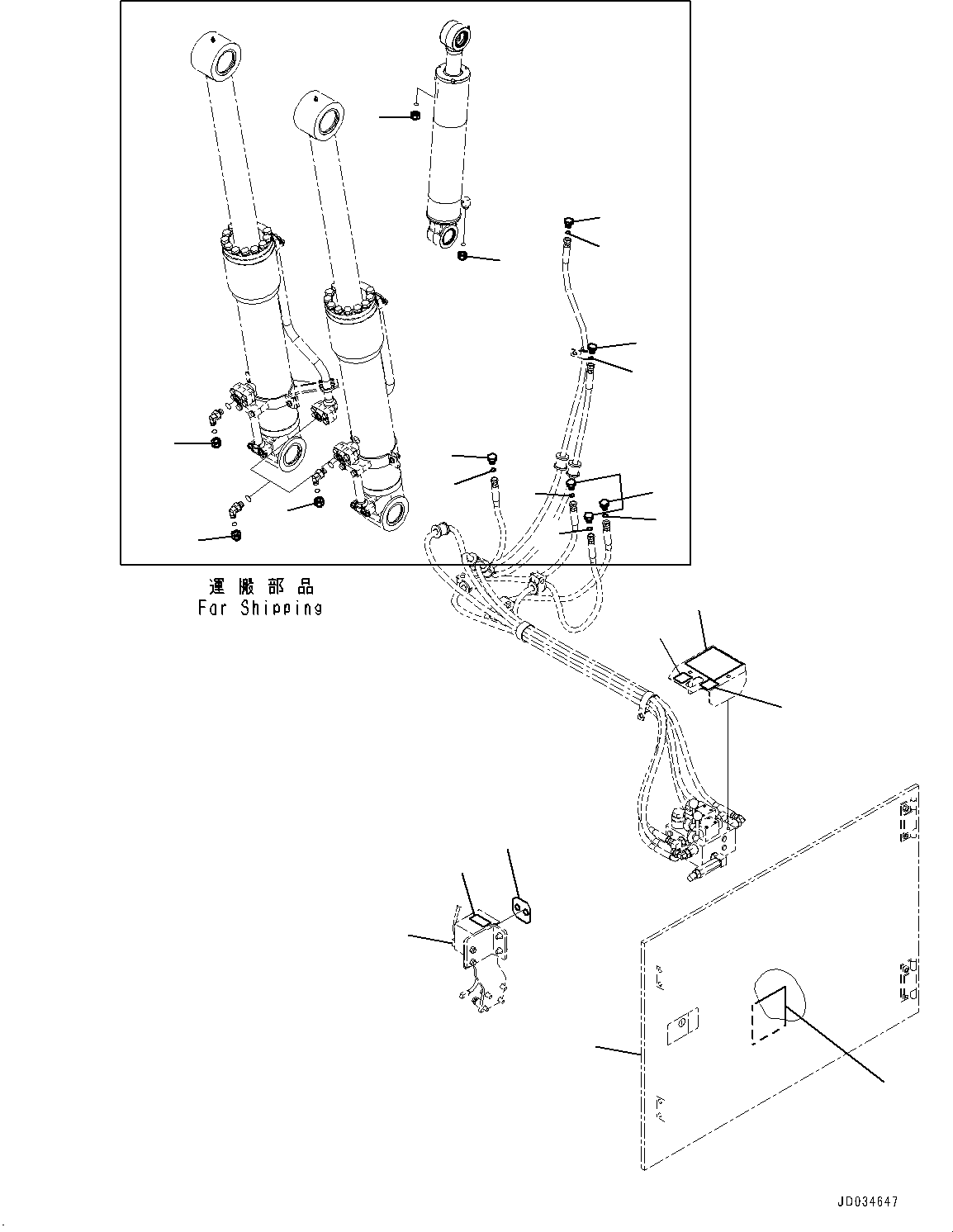 Cover(Side Cover L.H.) (209-54-45221) KOMATSU