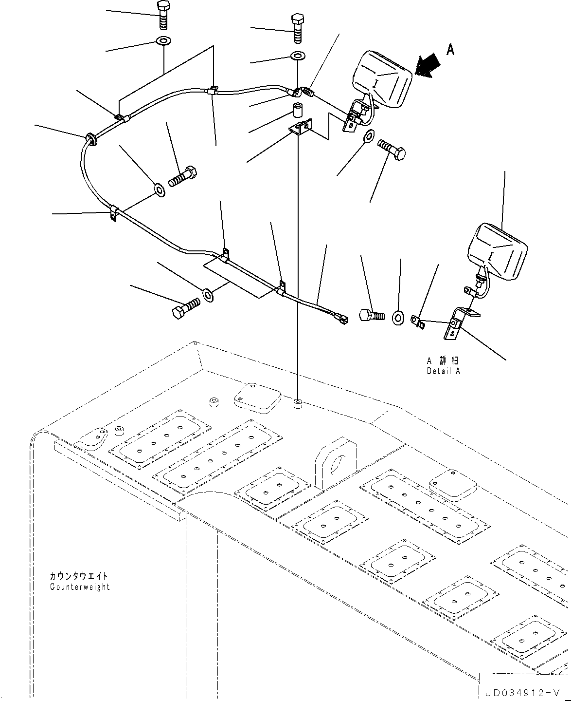 Жгут проводов 209-06-41770 KOMATSU