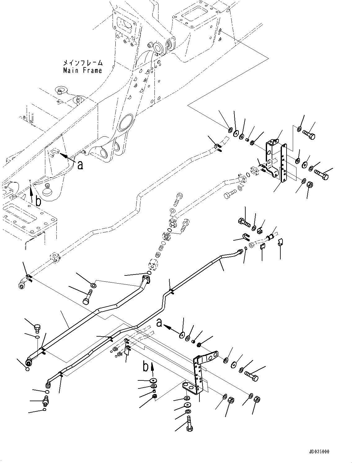Амортизирующая подушка 07095-10419 KOMATSU