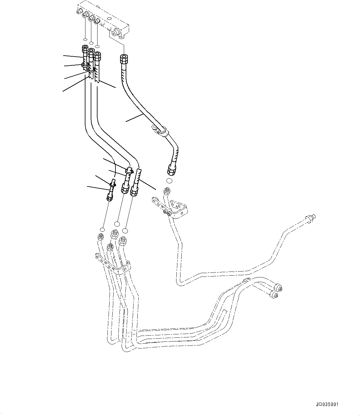 Шланг в сборе 569-44-83700 KOMATSU