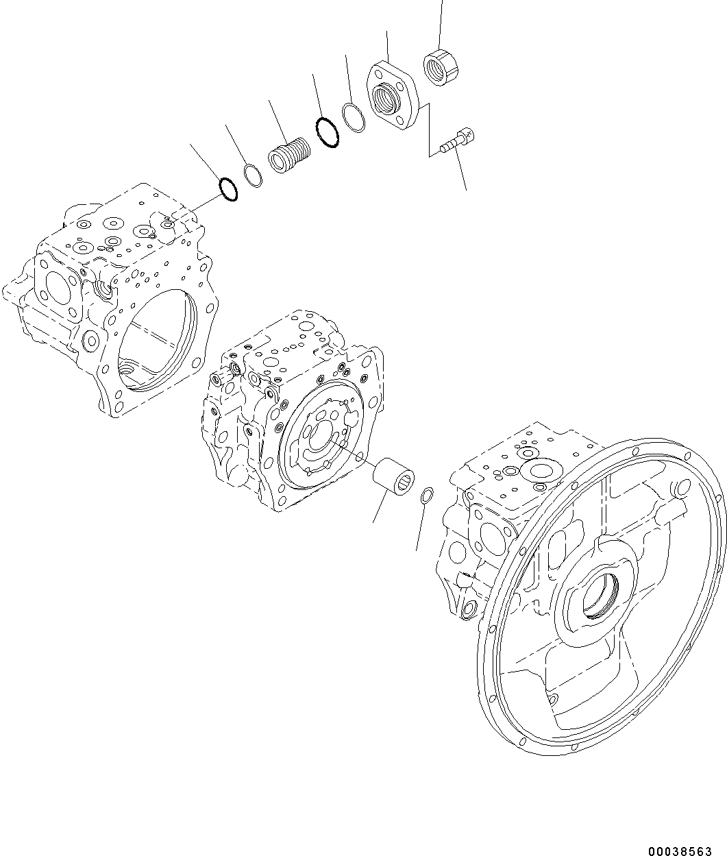GEAR KIT 708-2G-04730 KOMATSU