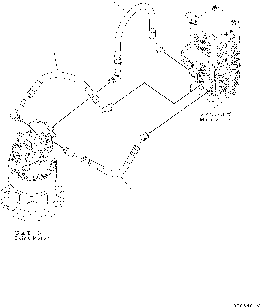 Шланг 203-62-13230 KOMATSU