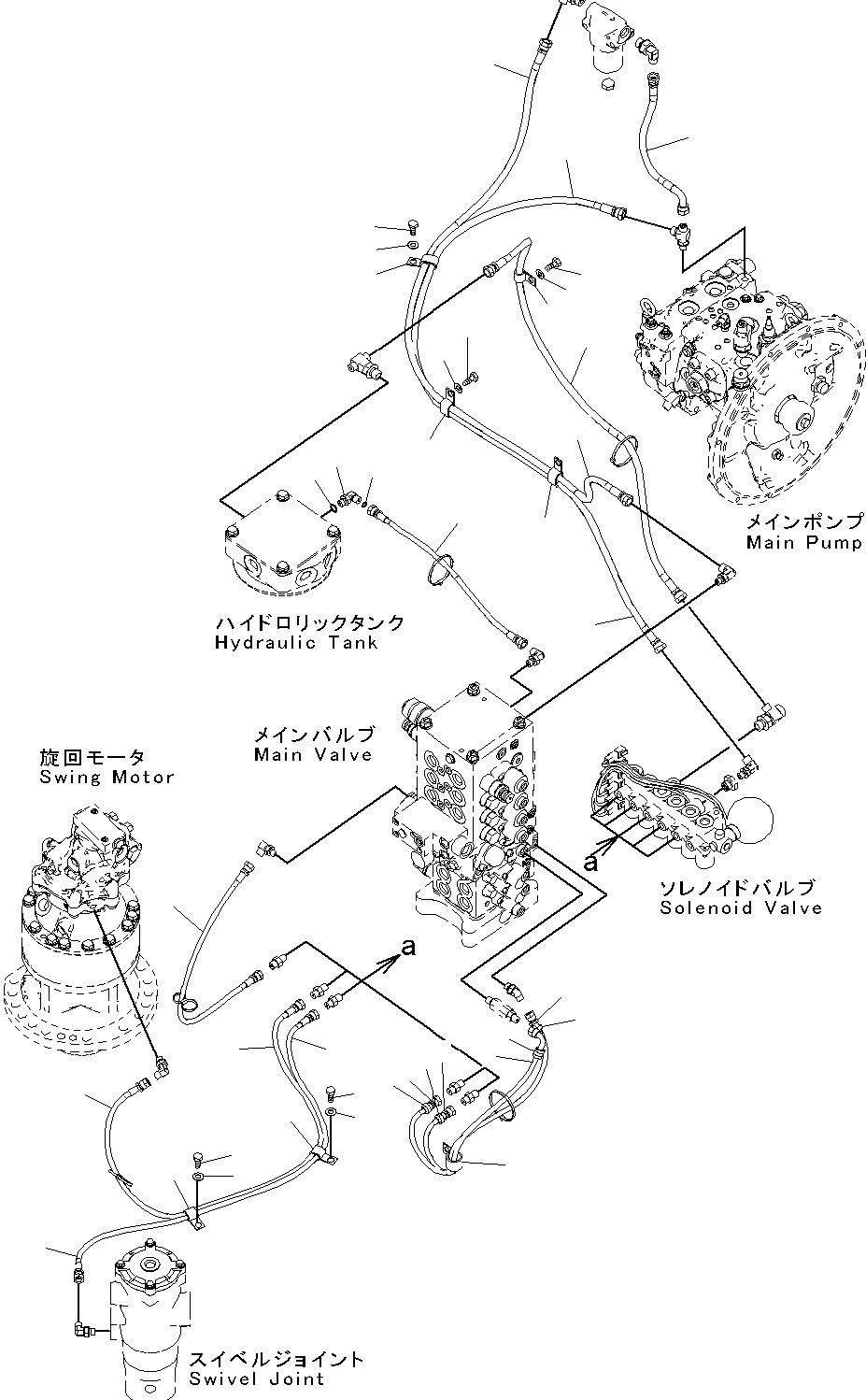 Кронштейн прав. 20Y-53-11M22 KOMATSU