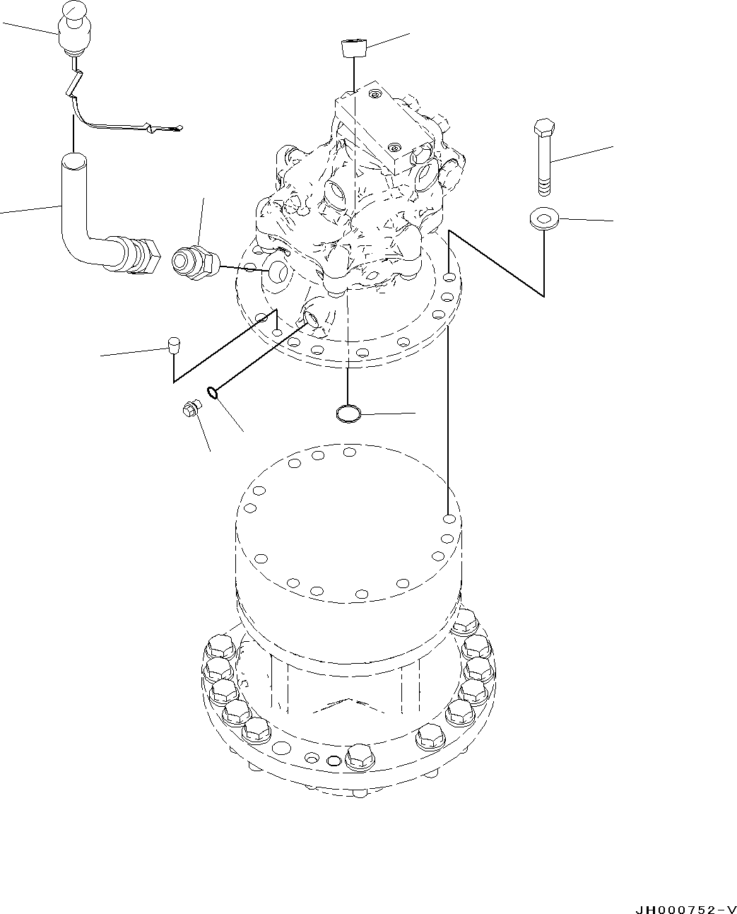 Указатель 203-26-13152 KOMATSU