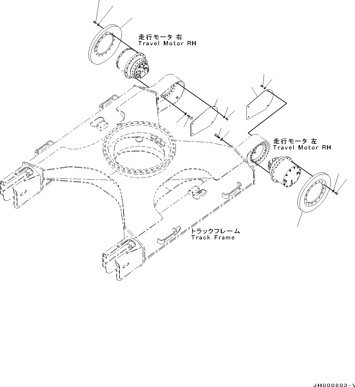 Крышка 203-30-B1070 KOMATSU