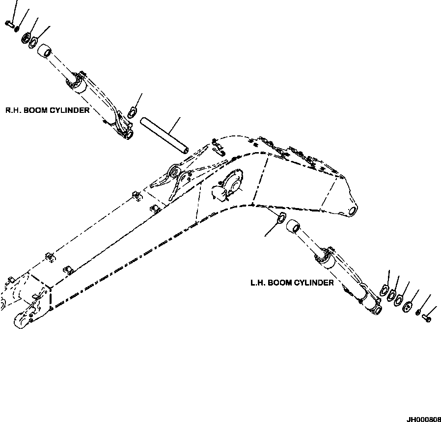Plate, Lever Control Pattern 22B-00-21180 KOMATSU