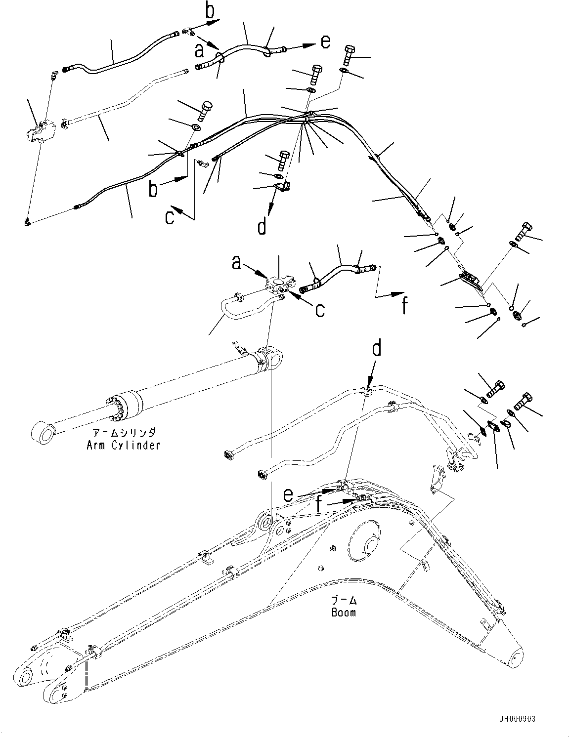 Шланг 203-62-14230 KOMATSU