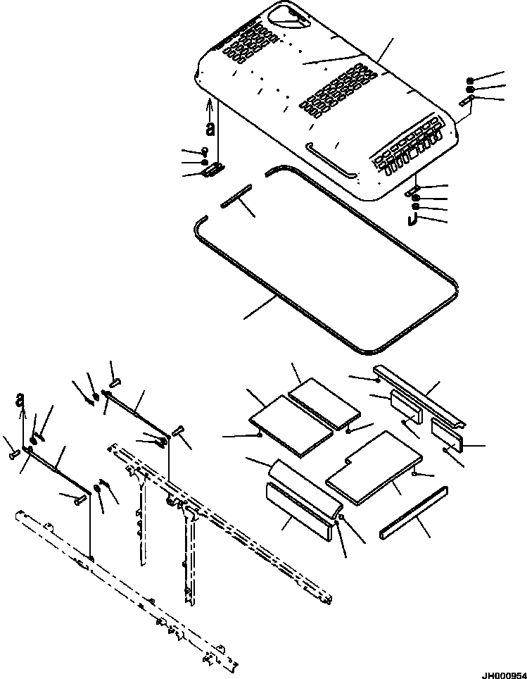 Трубка 203-62-72750 KOMATSU