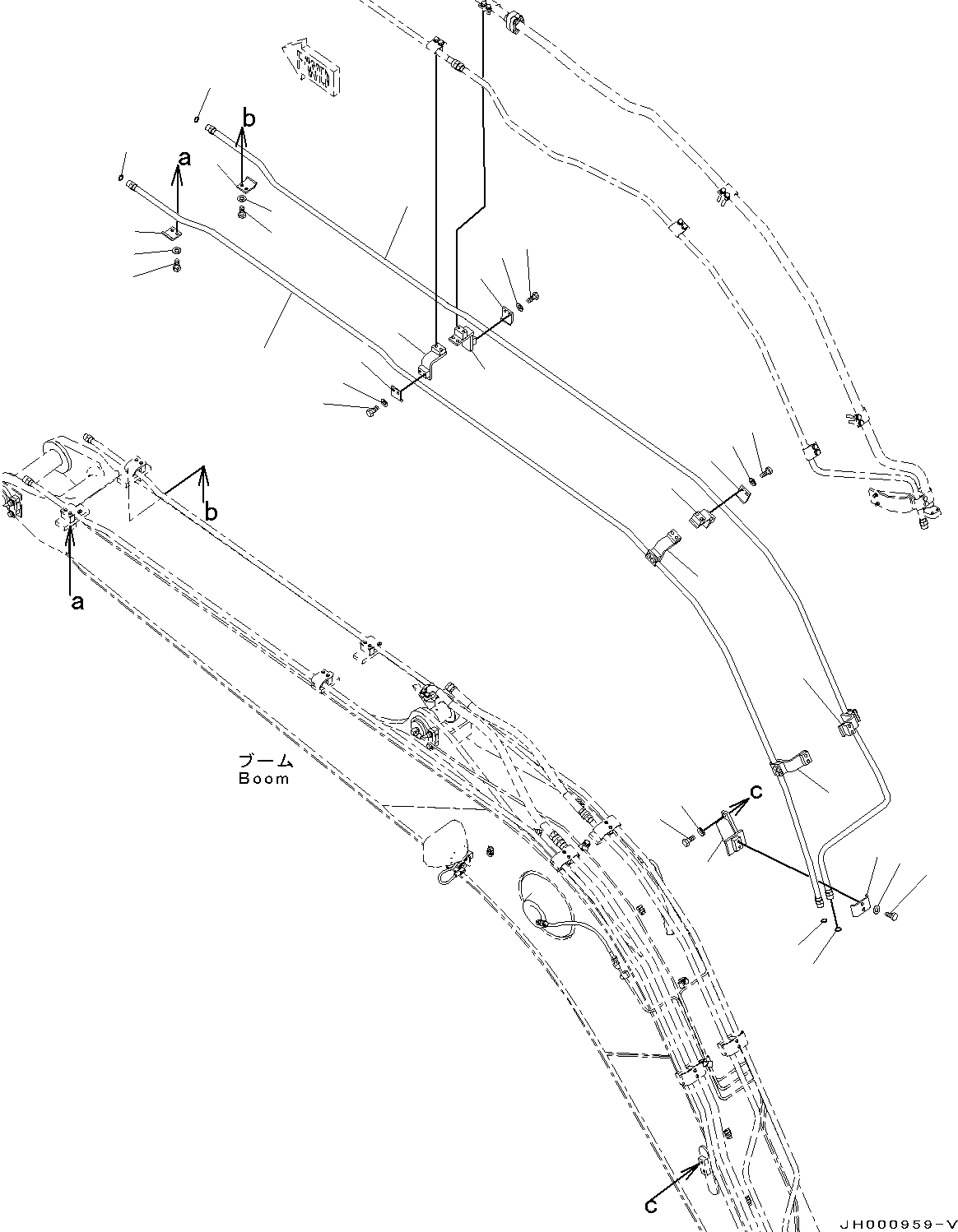 Трубка 203-62-15230 KOMATSU