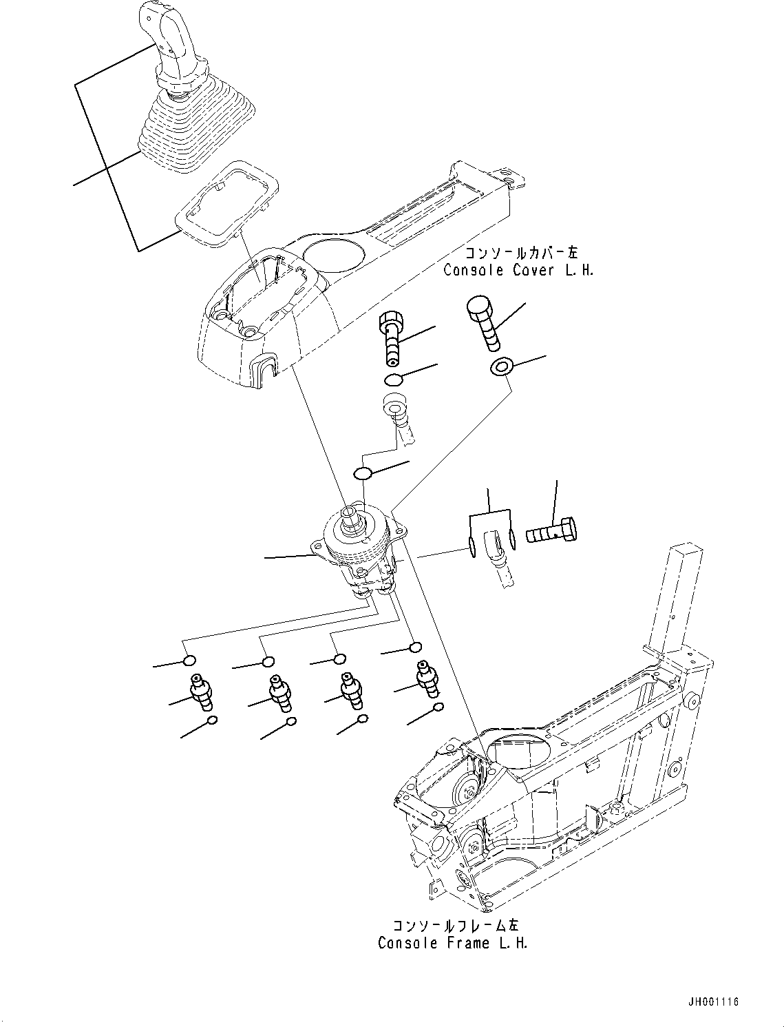 Корпус клапана (702-16-71190) KOMATSU