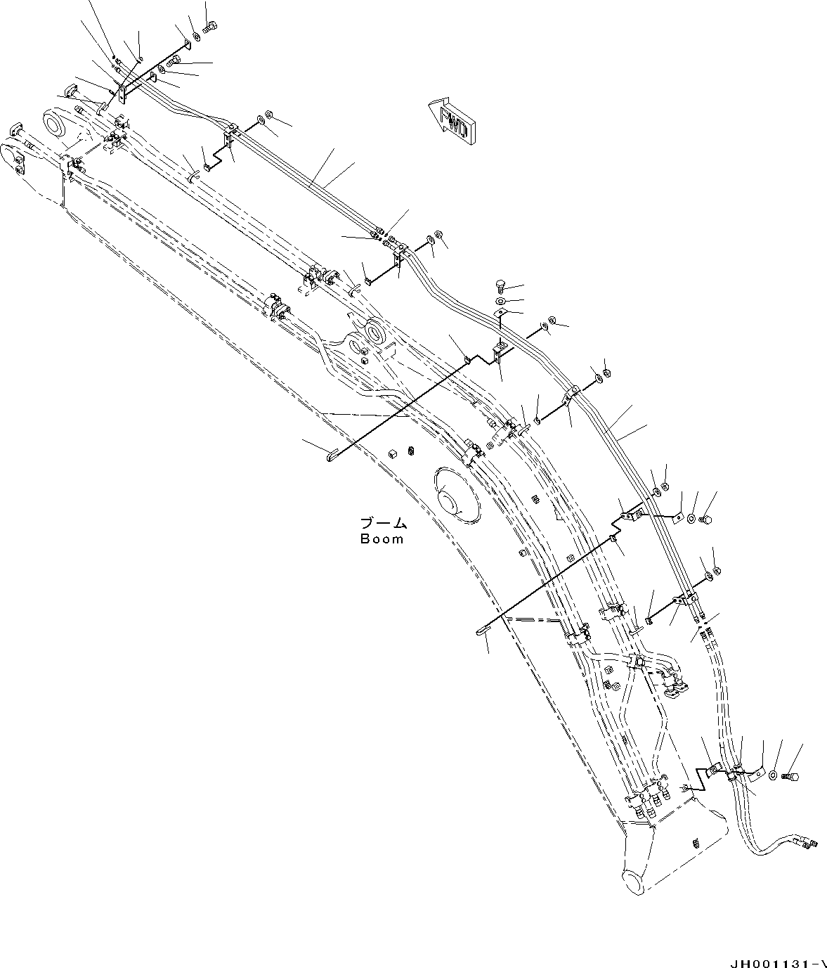Трубка 203-62-14360 KOMATSU