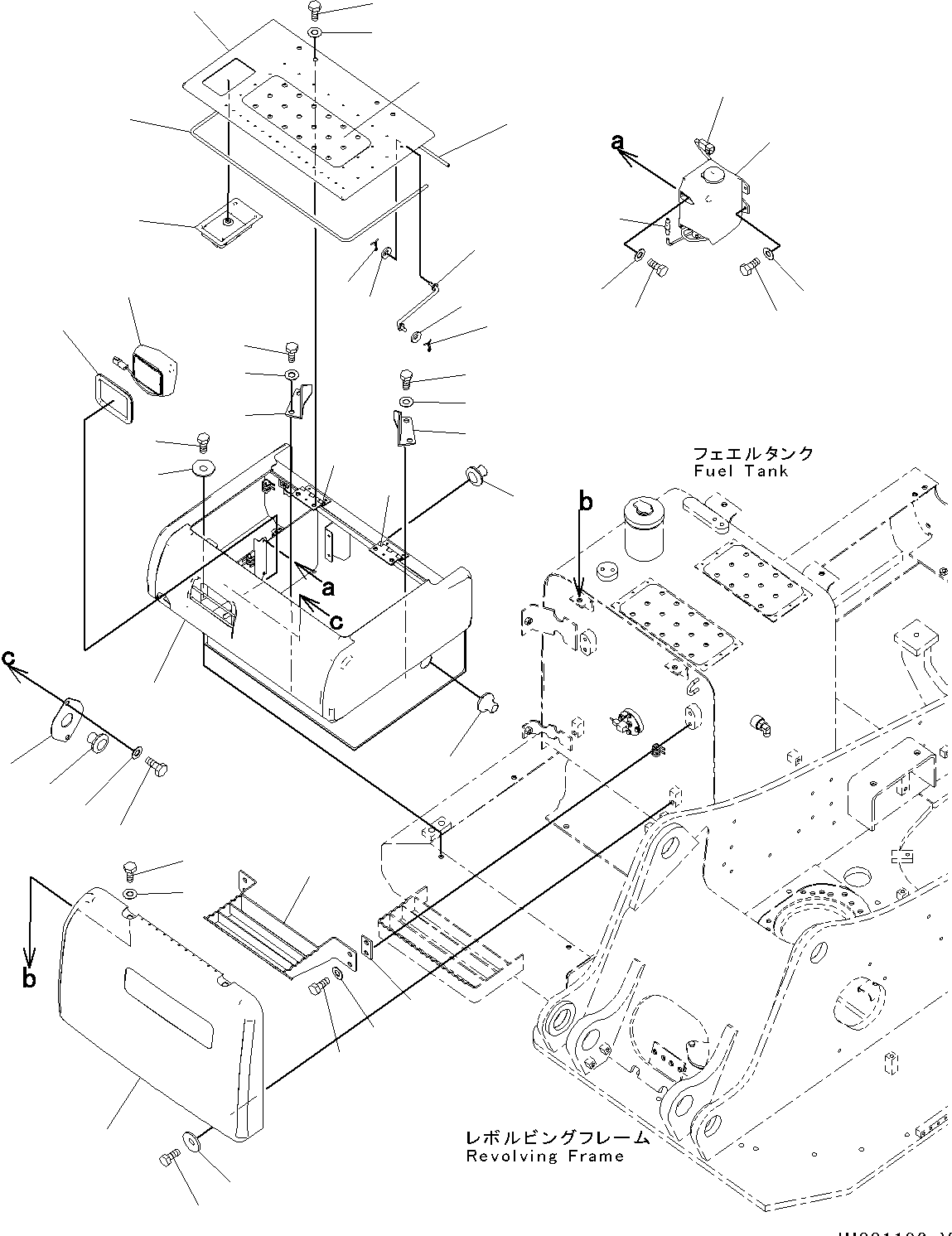 Корпус 203-54-13240 KOMATSU