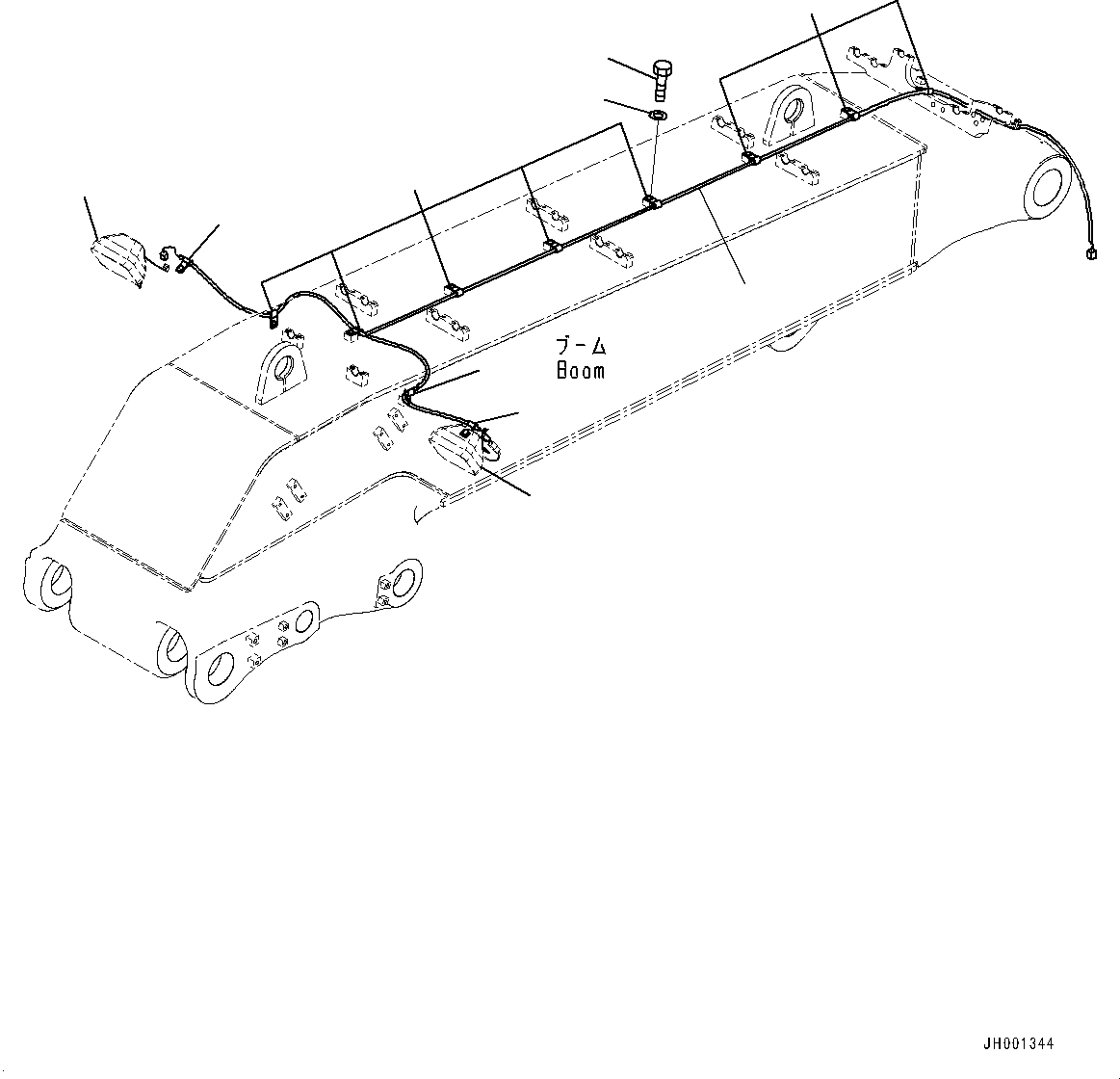 Lamp Assembly(Boom,Working Lamp,Loading Shovel,Extreme Cold Area Specification (-50 deg C)) (17A-06-17921) KOMATSU