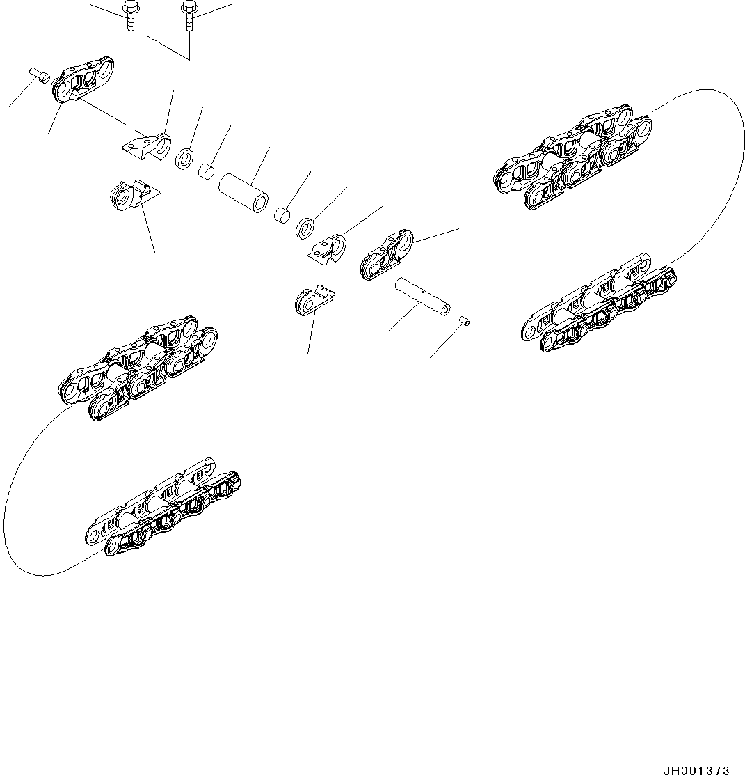 Track Link Assembly 11Y-32-00112 KOMATSU