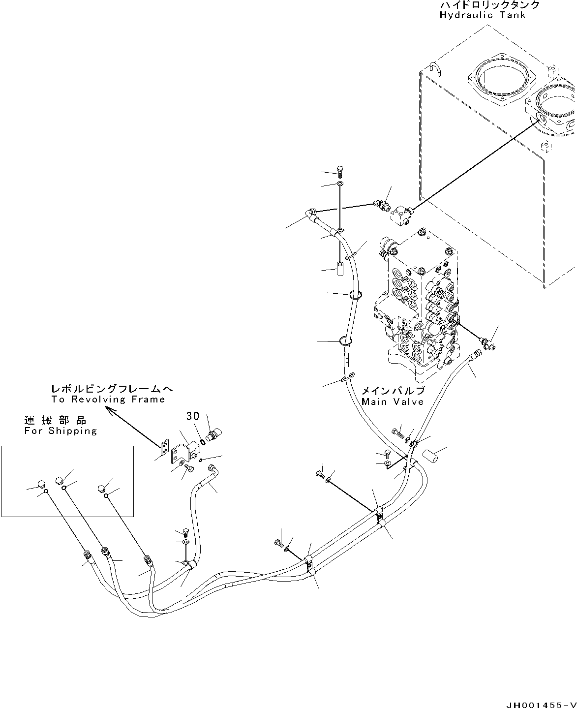 Шланг в сборе 203-62-14740 KOMATSU