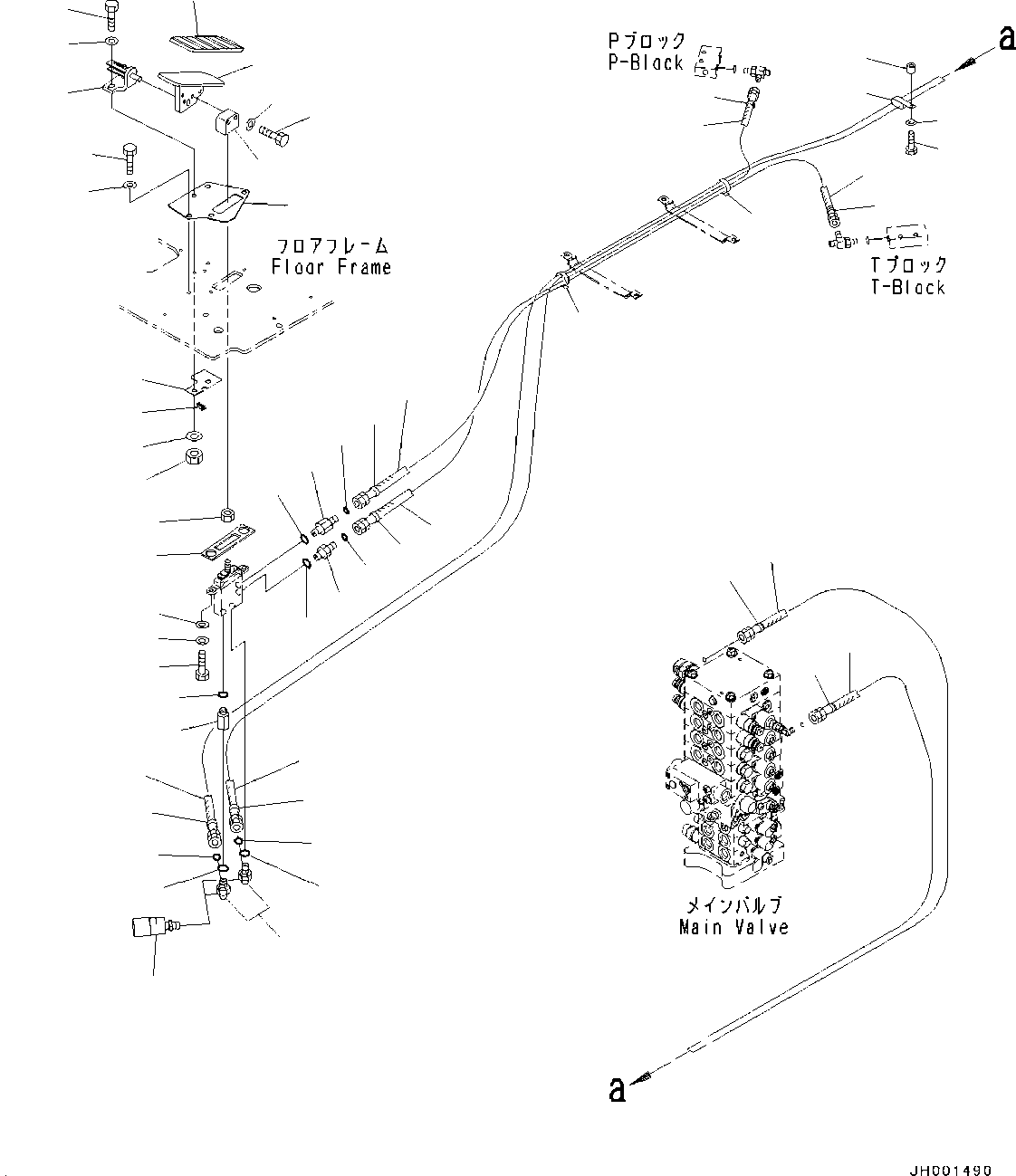 Зажим 04435-41210 KOMATSU