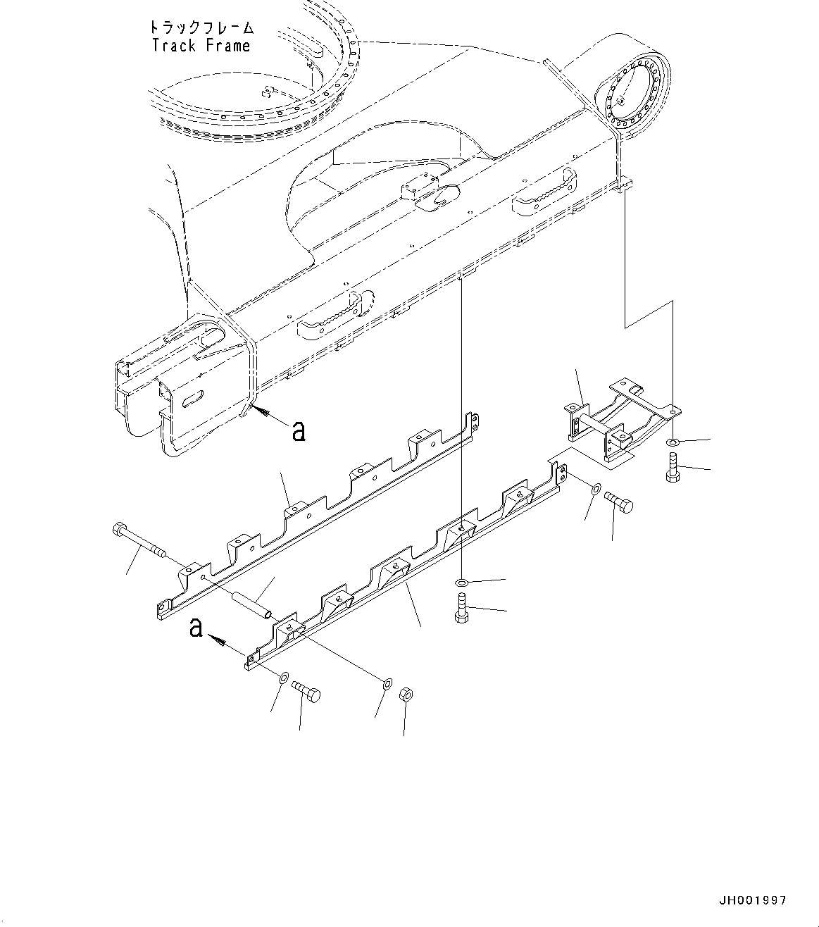 Ограждение 22B-958-6330 KOMATSU