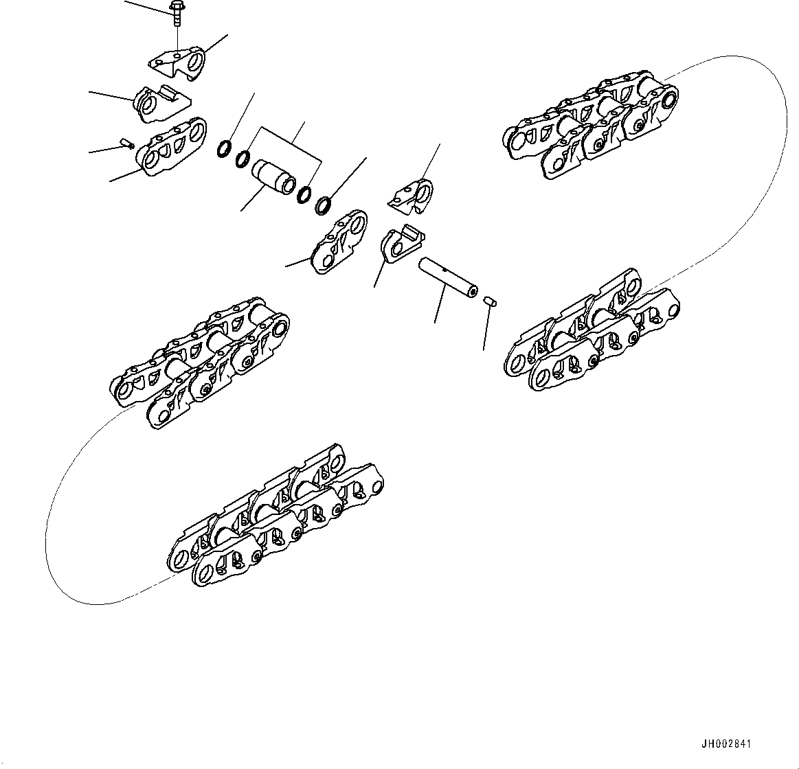 Track Link Assembly 14X-32-00270 KOMATSU