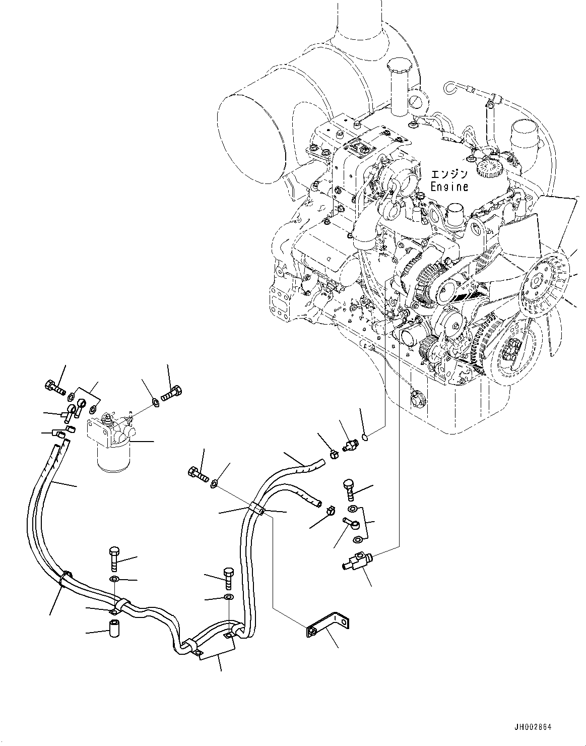 Head Assembly(Corrosion Resistor,Inner Parts) (6732-61-8300) KOMATSU