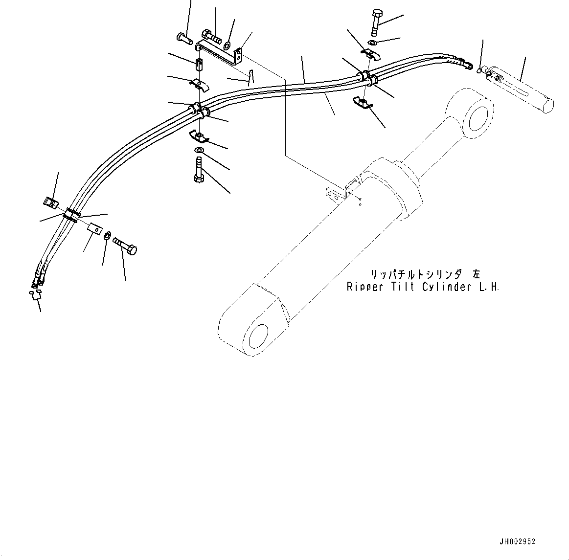 Шланг 02774-10330 KOMATSU