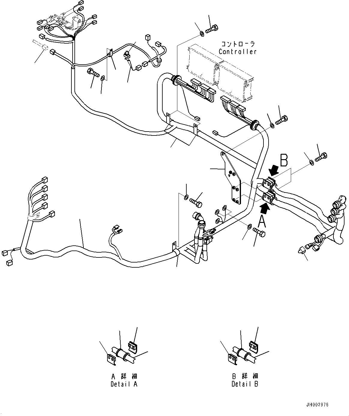 Жгут проводов 195-06-65572 KOMATSU
