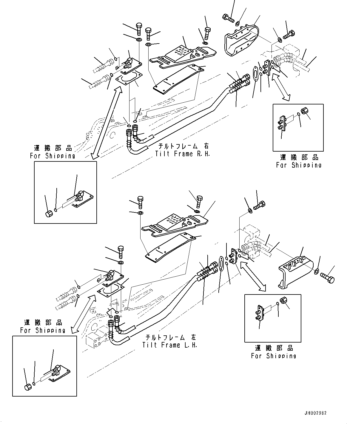 Шланг 195-71-76641 KOMATSU
